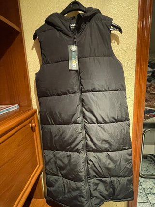 Chaleco acolchado ONLY negro mujer
