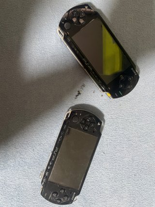 2 PSP Sony (1000 y 3000) Negro