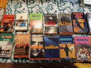 Título: Lote 20 novelas bestseller cinéfilos