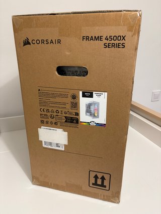 Caja PC Corsair 4500X White Tempered Glass