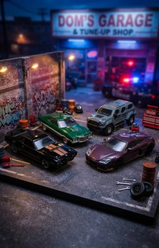 Set modellini Fast and Furious