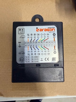 Kit electrónico para gancho de remolque