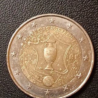 Moneta 2 Euro UEFA Euro 2016 Francia