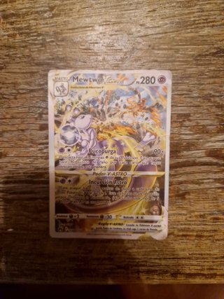 Carta Pokémon Mewtwo V-ASTRO