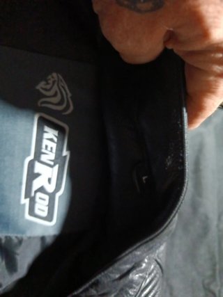 Chaqueta de piel moto mujer talla L