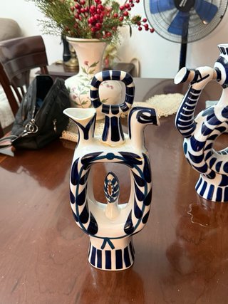Figura Sargadelos Azul y Blanco