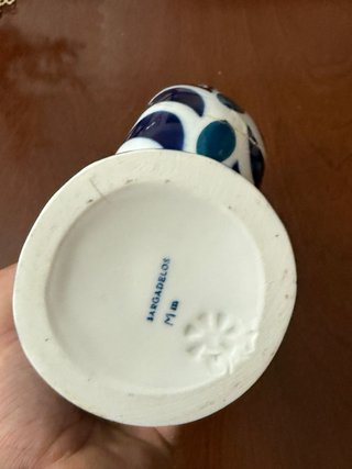 Figura Sargadelos Azul y Blanco
