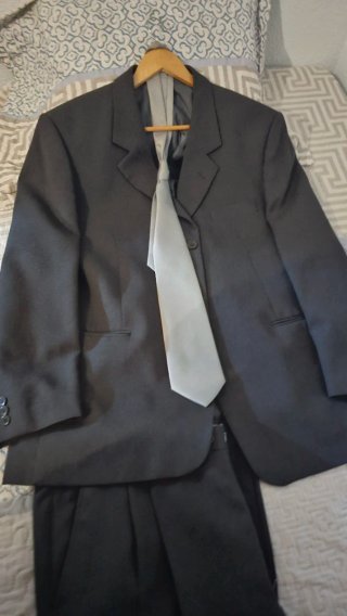 Traje de chaqueta negro