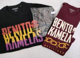 2 Camisetas Benito Kamelas Talla L unisex