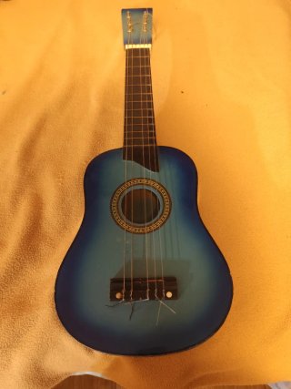 Guitarra Azul Infantil