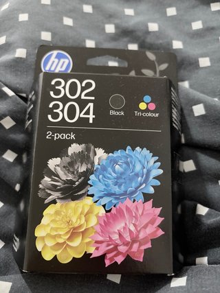Pack 2 Cartuchos HP 302 y 304