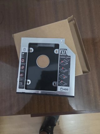 Adaptador Caddy para Segundo Disco Duro HDD/SSD