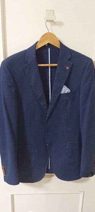 Americana de vestir azul Traje Forecast