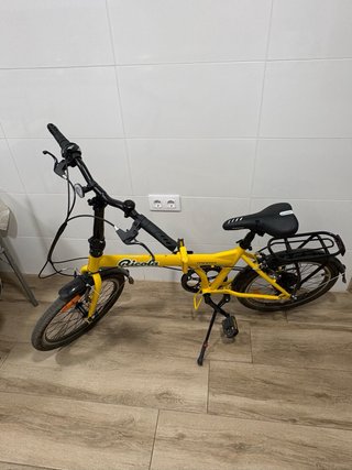 Bicicleta Plegable Amarilla Moma Edition