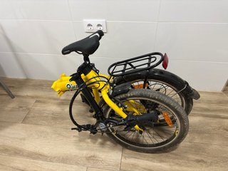 Bicicleta Plegable Amarilla Moma Edition