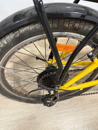 Bicicleta Plegable Amarilla Moma Edition