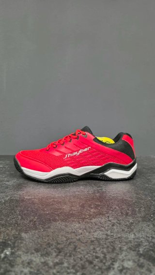 Zapatillas Jhayber rojas y negras