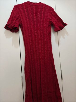 Vestido Sandro Rojo