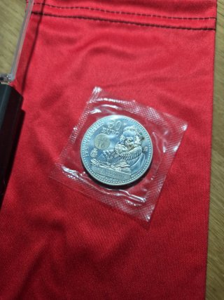 Moneda 30 Euros Cervantes Plata 925