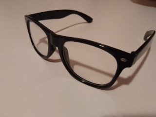Gafas de disfraz negras