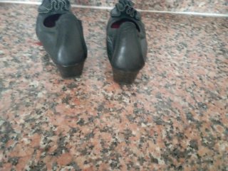 Zapatos Hispanitas piel negros talla 36