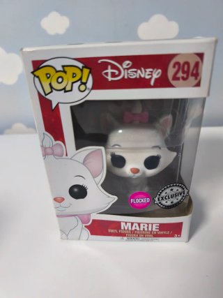 Funko Pop! Disney Marie 294 Flocked Exclusive