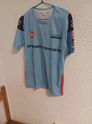 Camiseta Gresini Racing Azul y Roja