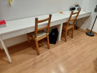 3 Sillas de Madera