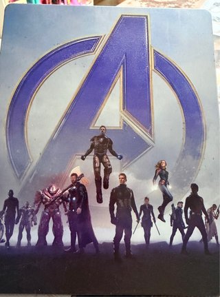 Steelbook Blu-ray Vengadores Endgame