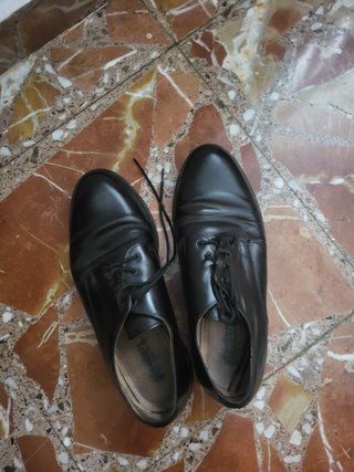 Zapatos Iturri Militar Negro Talla 42