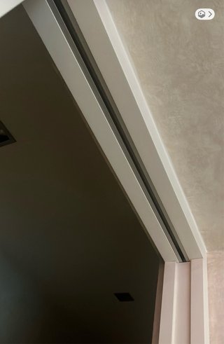 Puerta corredera con cristal