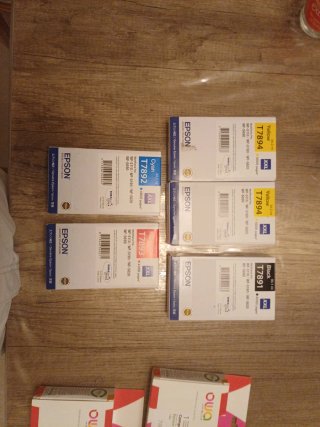 5 Cartuchos de Tinta Epson XXL + 4 de regalo