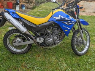 Yamaha XT 660 R Azul y Amarilla