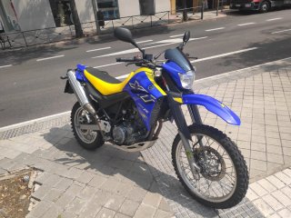 Yamaha XT 660 R Azul y Amarilla