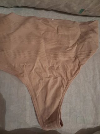 Braga-faja tanga reductora beige