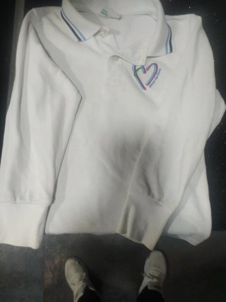 Polo colegio Amor de Dios manga larga