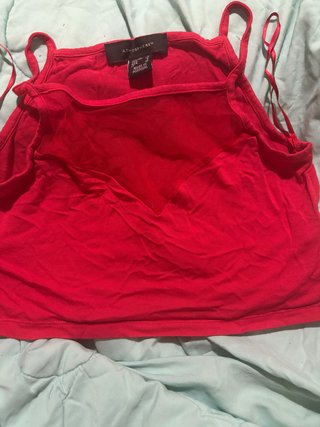 Top rojo tirantes Atmosphere Talla S