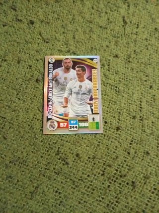 Carta Futbol Benzema / Cristiano Ronaldo