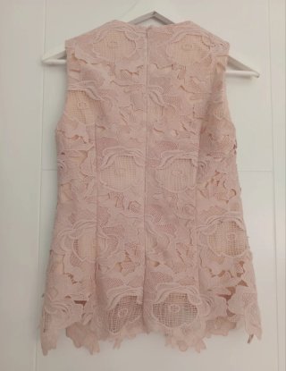 Top Adolfo Dominguez Costura rosa palo Talla S