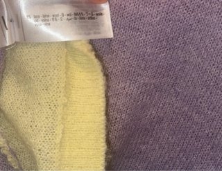 Jersey Zara Mujer Morado y Amarillo