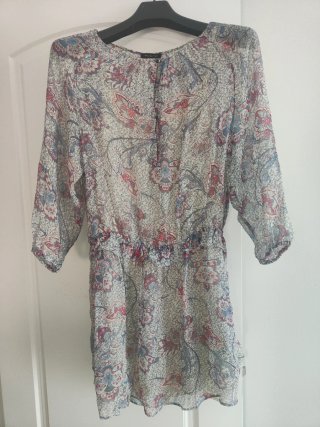 Vestido Massimo Dutti Estampado