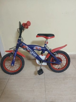 Bicicleta Infantil 12 Pulgadas Spider-Man