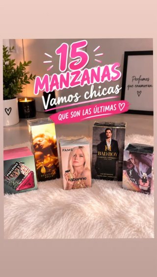 Lote de 5 Colonias Mujer y Hombre