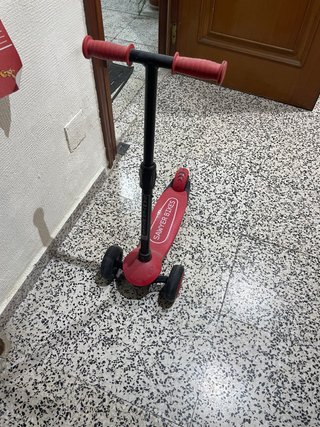 Patinete Infantil Rojo marca Sawyer Bikes