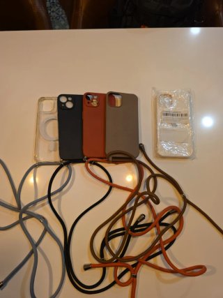 Lote 5 Fundas con Colgante per iPhone 14