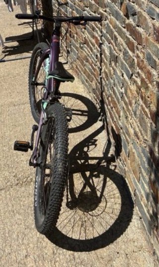 Bicicleta Orbea 24 pulgadas Morada y Verde