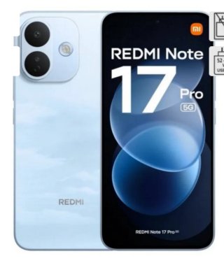 Xiaomi Redmi Note 17 Pro 5G Azul nuevo sin abrir