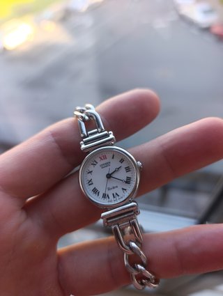 Orologio Citizen Quartz Riviere Argentato