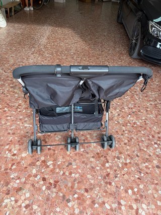 Carro Gemelar Chicco Negro
