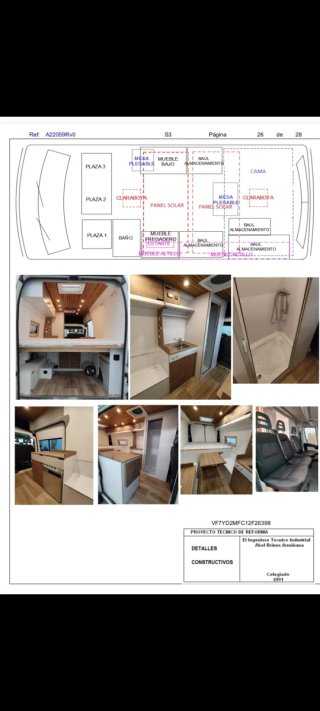 Camper Citroen Jumper 2018 motor averiado